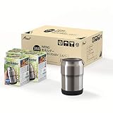 Atlas アトラス ケース販売 12個セット 350ml缶用 シルバー 保冷 缶ビール 真空断熱 1個あたり約984円 AWCH-350SV12P
