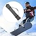 KiBcsLic Snowboard Sleeve Ski Travel Bag with Shoulder Strap Portable Accessories Snowboard Carrier Pouch Protection Soft Cover, 160cm