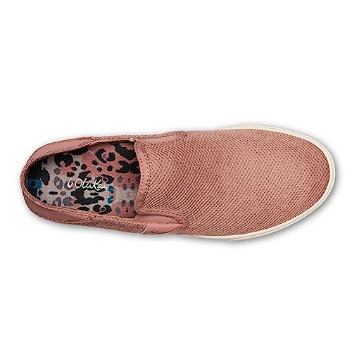 OluKai Pehuea Women's Slip On Sneakers, Casual Everyday Shoes with Easy On & Off Design, Breathable Mesh & Drop-in Heel, All-Day Comfort & Support, Cork/Cork, 6.5 - image 4