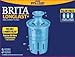 Brita Filtro acqua Longlast+, filtri di ricambio Longlast+ per brocca e erogatori, 3 conteggi