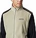 Columbia Mens Steens Mountain Fleece Vest, Tusk/Buffalo, Large