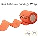BQTQ 120 Rolls Self Adhesive Bandage 2 Inch Self Adherent Wrap Colored Tape Sticky Athletic Wrap for Sports Vet Wrist Ankle Sprains (Rich Color)