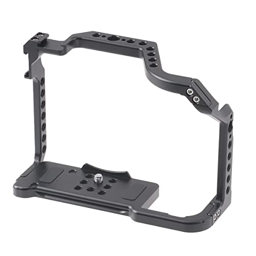Fotga Alloy Aluminum Camera Cage Bracket Stabilizer For Canon R6Ii R6 Mark Ii Dslr Mirrorless Camera Video Film Making Compatible With Arca Swiss Clamp #TOP2