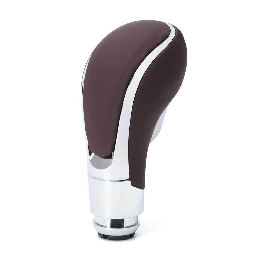 HYASDBWE Automatic Gear Shift Knob Shifter Knob Lever Stick for Buick for Regal for Opel for Vauxhall for Insignia for Astra J 2008-2016 Gear Shifter Parts(Brown)