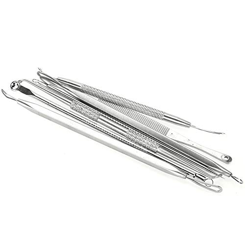 Double-end ontwerp mee-eter verwijderaar puistje, met een opbergtas draagbare mee-eter extractor naald, voor… - Image 7