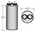 Motor Run Capacitor Round 45 uf MFD 370 Volt VAC 12723
