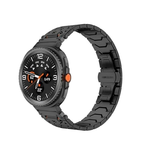 Bracelet Galaxy Watch 8 en acier maillon élégant et robuste
