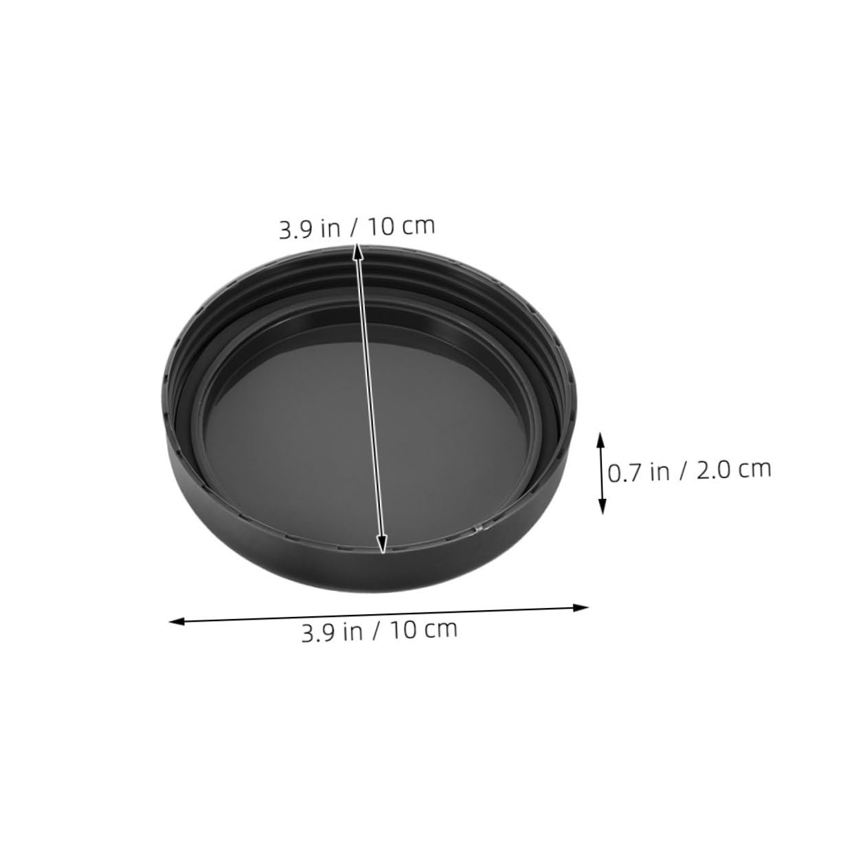 Cabilock 3pcs Sealing Lids for Juicer Flat Cups Fresh Keeping Covers Compatible with Various Containers Leak Prevention Freshness Lock Splash Design for Home Outdoor Use