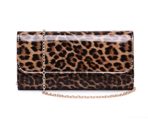 Image of Women Patent Leather Wallets Fashion Clutch Purses Evening Bag Many colors Handbag