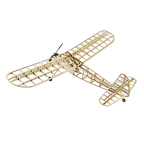 Avión de madera de balsa de 1150mm, el reto de construcción ideal para adultos 5