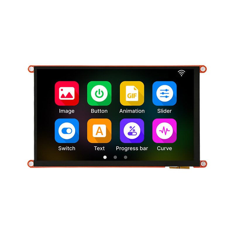 VIDOO Display Schermo IPS 7 Pollici D121BBV 400MHz Supporto Software Livello Superiore Sviluppo Secondario-Capacitivo Touch