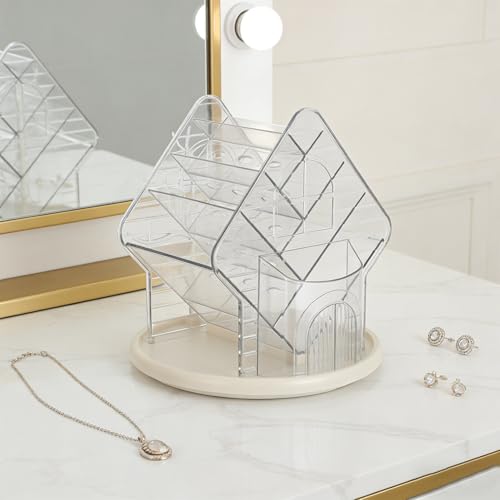 Solution gain de place coiffeuse avec ce rangement maquillage 360 - 7