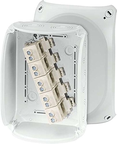 Hensel KF 1616 G Policarbonato caja de conexión eléctrica - Cuadro eléctrico (Gris, 210 mm, 92 mm, 155 mm, 704 g)