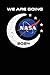 NASA We Are Going 2024: Officially Licensed Artemis Moon To Mars Meatball Logo Notebook Journal Diary Logbook