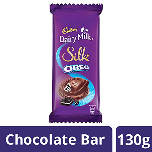 Image of Cadbury Dairy Milk Silk Oreo Chocolate Bar, 130 g