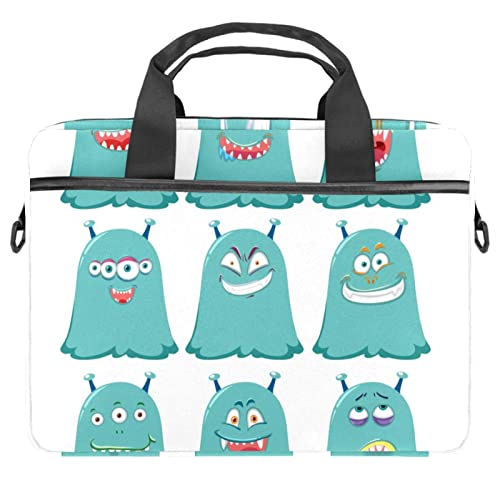 Protégez votre PC 13-14 pouces des chocs avec ce sac bandoulière Aliens bleus compact