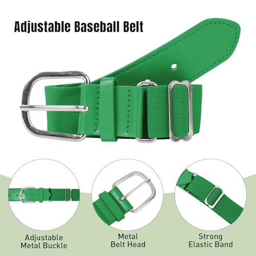 American Trends Baseball Socks and Belt Combo Set for Youth Adult 3 Football Baseball Socks with Baseball Belt3