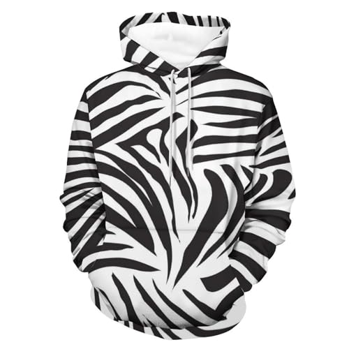 Hoodie texture animale UMENG pull à capuche unisexe taille S