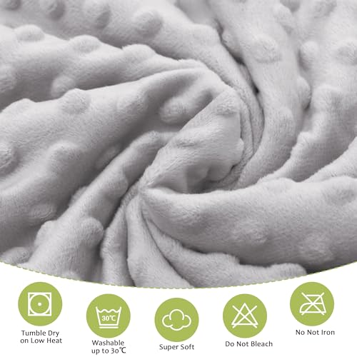 Car Seat Blankets for Babies Winter Quilted Warm Baby Swaddle Wrap Newborn Swaddle Blanket for Baby Boys Girls 0 to 3 Months (Zebra) - Image 6