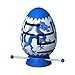 Smart Egg Blue Dragon: 3D Puzle Laberinto, un Rompecabezas difícil (1er Nivel de dificultad de 3), para los Fanáticos de los Rompecabezas (para 8+) - Resolver el Laberinto Dentro del Huevo