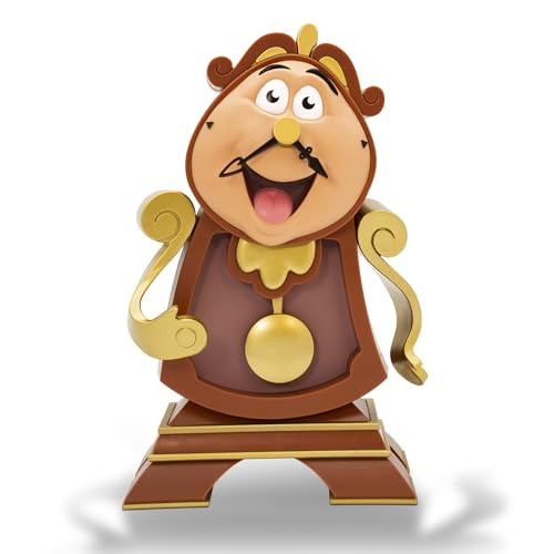 ABYstyle Disney Beauty & The Beast Cogsworth - Hucha prémium de Disney | Hucha | Hucha | Caja de ahorros | Mercancía de Disney | Regalos de La Bella y la Besti