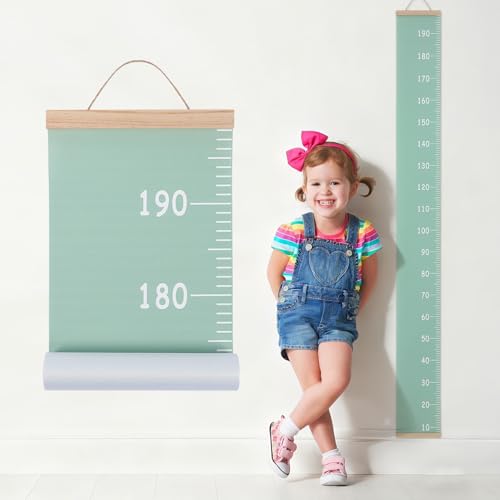 Toise murale en toile Levemolo pour suivre la croissance dans la chambre enfant