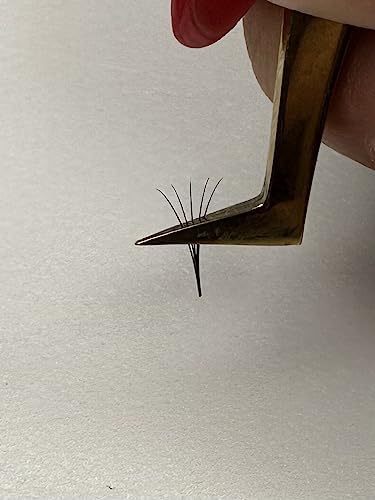 Miniatura 4 de Extensiones de pestañas de OM, 100% seda, calidad premium (0.276 in-0.591 in (MIX), rizo D - 0.10)