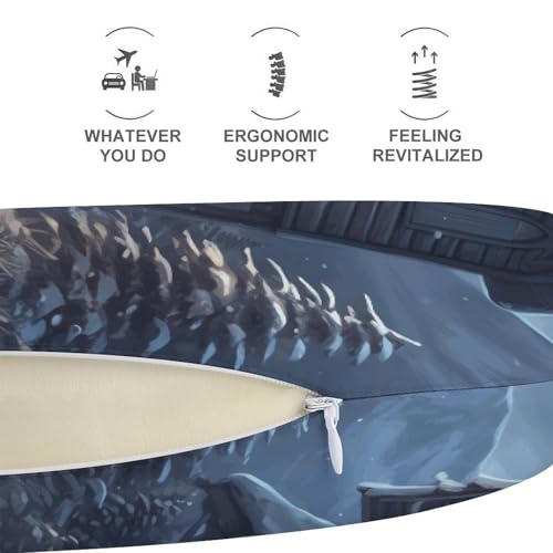 Almohada cervical espuma viscoelástica tamaño único miniatura 5