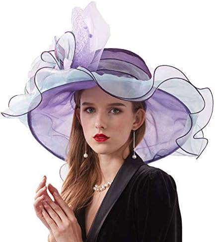 Women Kentucky Derby Hat Organza Hats 