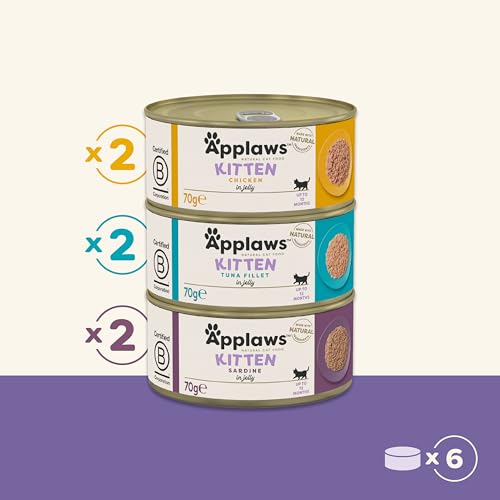 Applaws Katze Dose Kitten Multipack, 6er Pack (6 x 70 g)