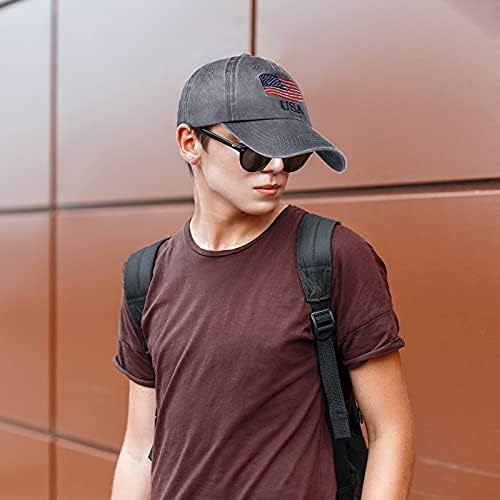 Geyoga 4 Pieces 250 Anniversary USA Hat Men Patriotic Baseball Hat for Women American Flag Commemorative Tactical Washed - Image 4