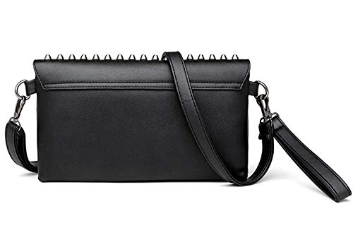Bolso pequeño punk con remaches para mujer miniatura 3