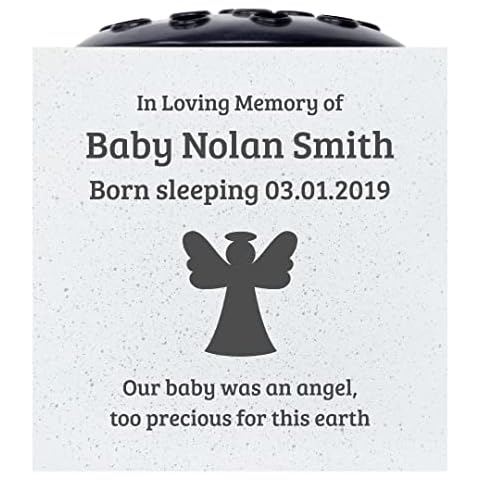 Personalised Angraves Memorial Flower Vase Cover