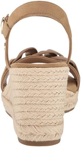 Anne Klein Women's Marina Wedge Sandal, Beige, 11 | Image 2