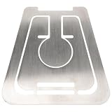 Ciieeo Porta Medallas de Acero Inoxidable para Exhibición en Sala o Dormitorio, Soporte Resistente y Fácil de Operar para Estante de Medallas de Premios