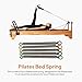 Colaxi 5pcs Pilates Reformer Pilate Equipment Accessories Wire Steel Tension Spring