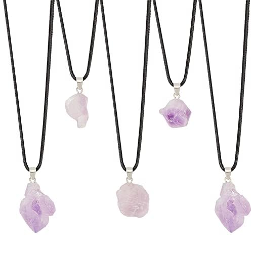 Colgantes de amatista natural para diseñar joyas artesanales únicas en tus tardes de taller