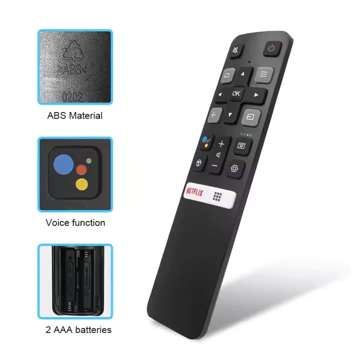 Image of Remote Control Compatible for jio Fiber Set Top Box with Voice Control Function(Pairing Required) (New TCL Remote)