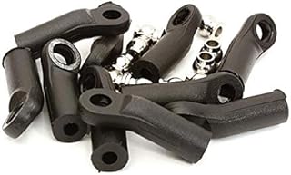 Integy RC Model C27400 M4 Size Angled 28mm Length Ball Ends Type Tie Rod Ends, w/ 3mm Ball Links