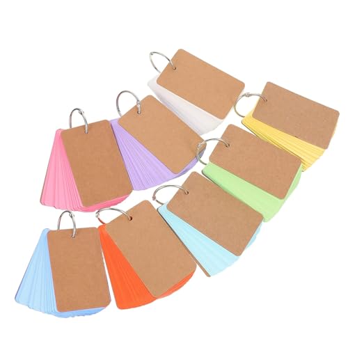 Reviews de Tarjetas para comensales - 5 favoritos. 44 LEIDSANY Kit Completo Estudio y Oficina | 8 Paquetes (50 Tarjetas de Estudio con Anillos) | Ideal para Exámenes, Reuniones y Aprendizaje de Idiomas