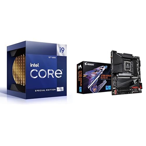 Image of Intel Core i9-12900KS Gaming Desktop Processor + GIGABYTE Z790 Motherboard