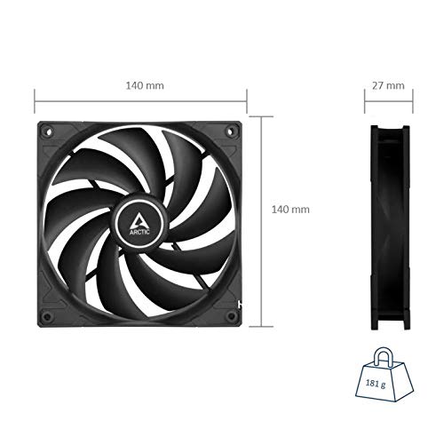 ARCTIC P14 PW - 140 , Ventilateur Boitier Silencieux, Refroidisseur Pour Unité Centrale