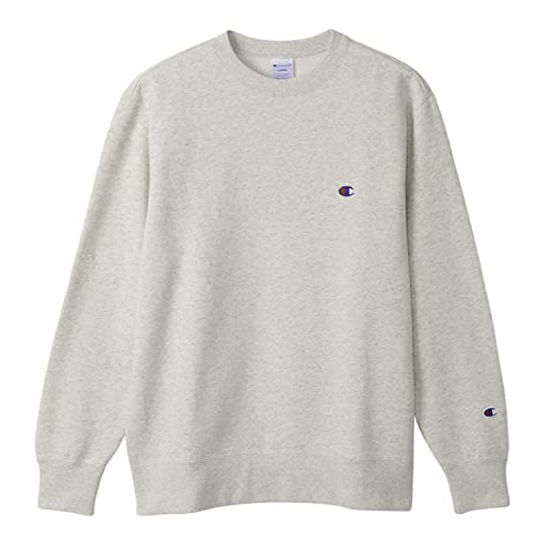 [チャンピオン] スウェット 長袖 ワンポイントロゴ 刺繍 クルーネックスウェットシャツ C3-W005Z-810-Mのサムネイル