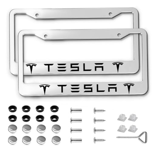 10 Best Tesla License Plate Frames to Elevate Your Electric Ride The Motor Guy