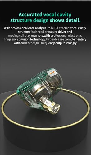 FEDAI CVJ CSE Auriculares in-Ear con Drivers Híbridos miniatura 6