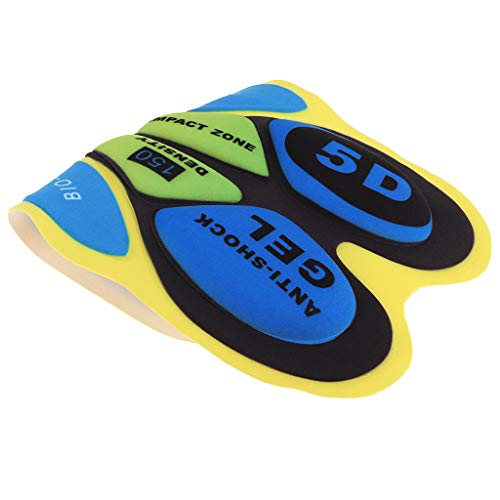 #N/a 4 Unidades Calções de Ciclismo à Prova de Choque em Gel Macio E Almofadas com Almofada Acessóri