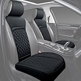 Top 10 Best Custom Audi A6 Reviews & Comparison 10 Joy Forserve Front Car Seat Covers for Audi,Leather Waterproof Seat Protector Custom Fit Audi Q5 A4 Q7 A3 A6 A8 A5 S6 S7,Partial Back Coverage,2 Pack,Black