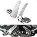 QJY Anteriore Pieghevoli Poggiapiedi Morsetti Pedane Fuoristrada Per XADV 750 2021 X-ADV 750 2021(Titanio)