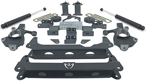 Maxtrac K941570 Suspension Lift Kit 7 In. Lift Incl. Steering Knucklessubfram...