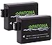 Produktbild PATONA Premium Ersatz für Akku Canon LP-E5 (2X) (echte 1020mAh) zu Canon EOS 450D 500D 1000D
